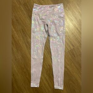 Constantly Varied Gear iridescent lavender snake skin Leggings